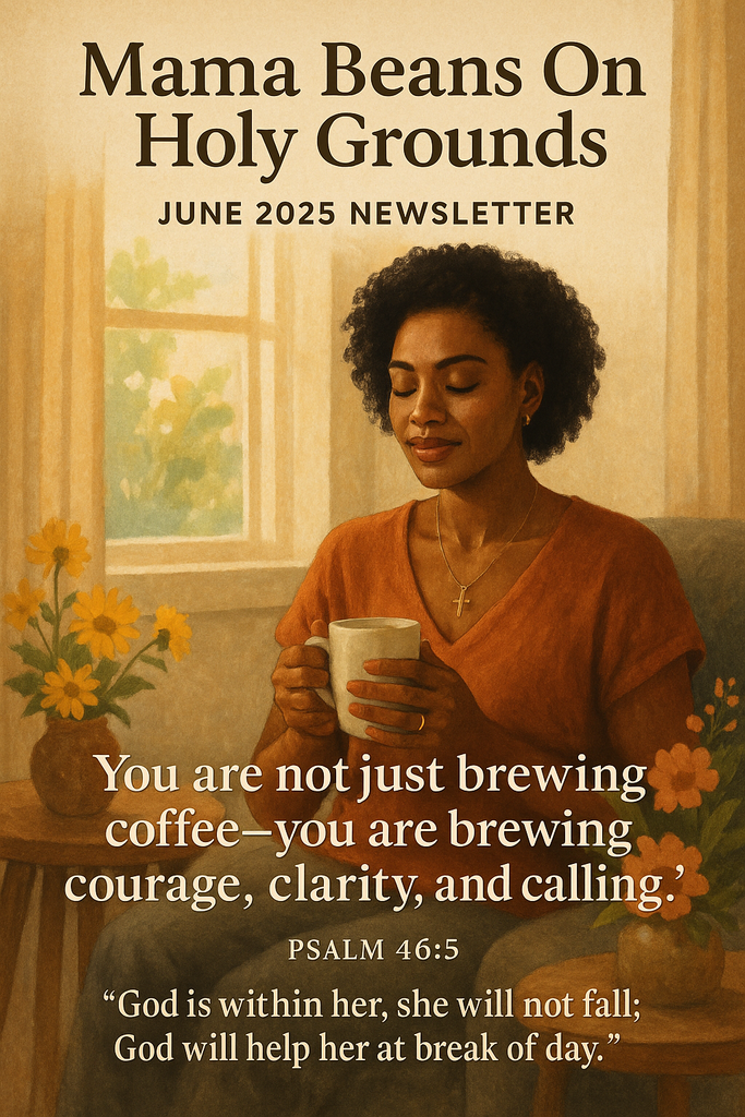 June Newsletter! Mama Beans On Holy Grounds